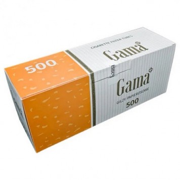 Гильзы Gama 500 шт для набивки табака